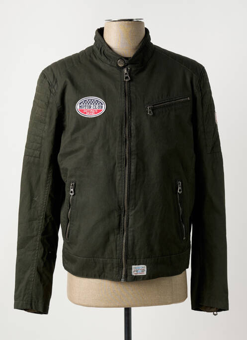 Blouson noir DAYTONA pour homme