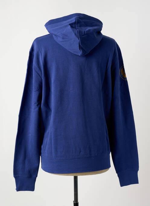Sweat-shirt à capuche bleu DAYTONA pour homme