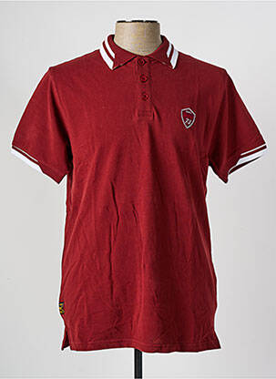 Polo coupe cintrée manches courtes rouge DAYTONA homme