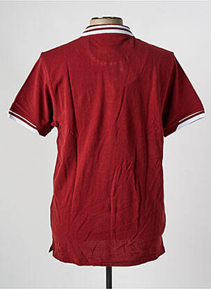 Polo coupe cintrée manches courtes rouge DAYTONA homme