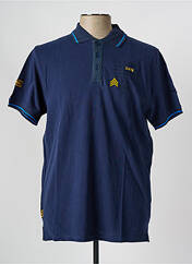 Polo bleu DAYTONA pour homme seconde vue