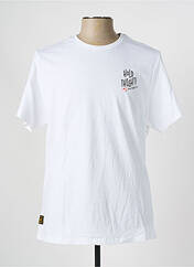 T-shirt blanc DAYTONA pour homme seconde vue