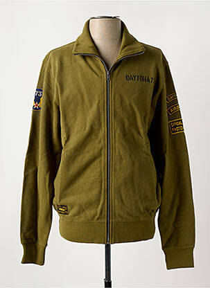 Veste casual resserrée sur le bas vert DAYTONA homme