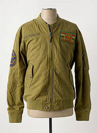 Blouson manches longues vert DAYTONA homme