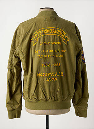 Blouson manches longues vert DAYTONA homme
