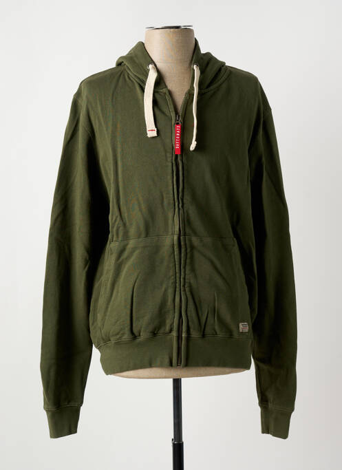 Veste casual poches vert DAYTONA homme