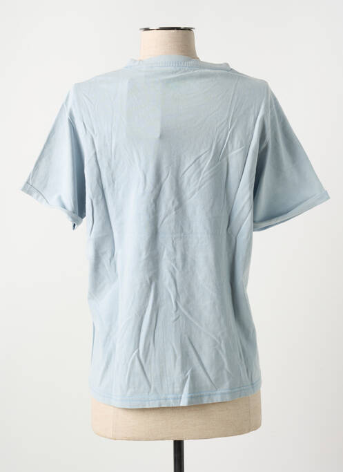 T-shirt bleu clair ROSE GARDEN pour femme