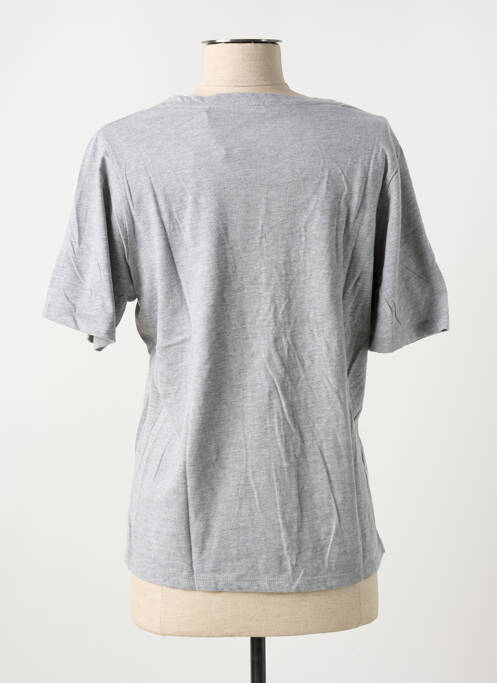 T-shirt gris ROSE GARDEN pour femme