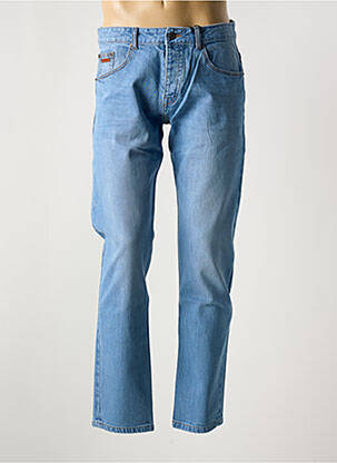 Jeans coupe slim fermeture boutonnée sur le devant taille normale bleu DAYTONA homme