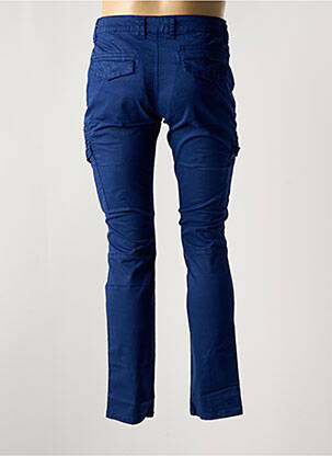 Pantalon cargo slim taille normale bleu DAYTONA homme