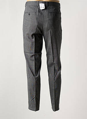 Pantalon slim tissage chiné taille haute gris BARUTTI homme