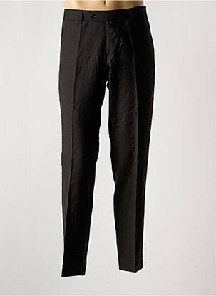 Pantalon slim taille à pinces taille haute marron BARUTTI homme