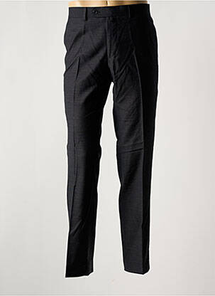 Pantalon slim tissage chiné taille haute gris BARUTTI homme