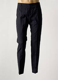 Pantalon slim taille à pinces taille haute bleu BARUTTI homme