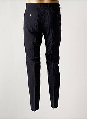 Pantalon slim taille à pinces taille haute bleu BARUTTI homme