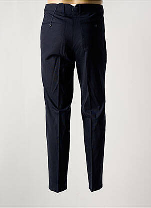 Pantalon slim taille à pinces taille haute bleu BARUTTI homme