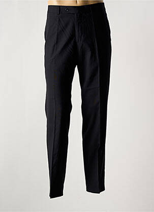 Pantalon slim taille à pinces taille haute noir BARUTTI homme