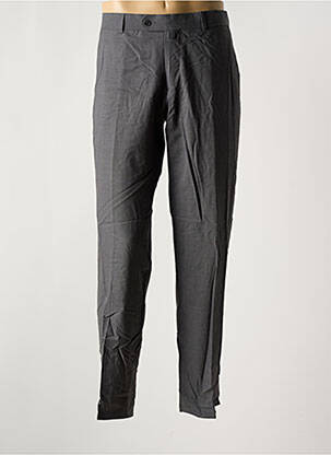 Pantalon slim tissage chiné taille haute gris BARUTTI homme