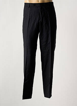 Pantalon slim taille à pinces taille haute noir BARUTTI homme