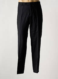 Pantalon slim taille à pinces taille haute noir BARUTTI homme
