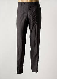 Pantalon slim tissage chiné taille haute gris BARUTTI homme