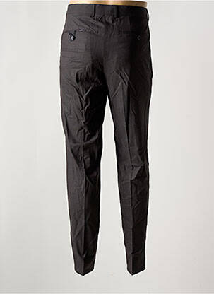 Pantalon slim tissage chiné taille haute gris BARUTTI homme