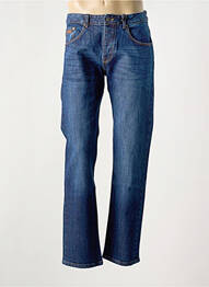 Jeans coupe slim fermeture boutonnée sur le devant taille normale bleu DAYTONA homme