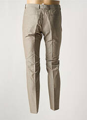 Pantalon slim beige BARUTTI pour homme seconde vue