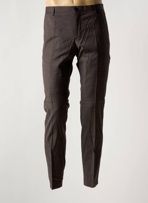 Pantalon slim marron BARUTTI pour homme