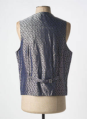 Gilet sans manche effet matière satinée gris BARUTTI homme