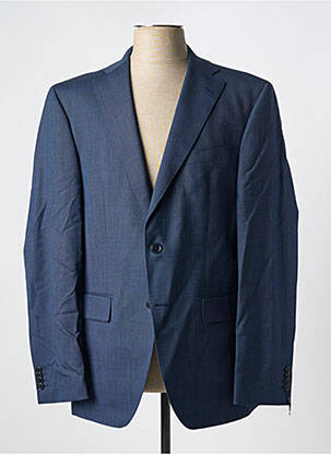 Blazer tissage chiné bleu BARUTTI homme