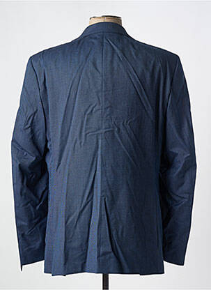 Blazer tissage chiné bleu BARUTTI homme