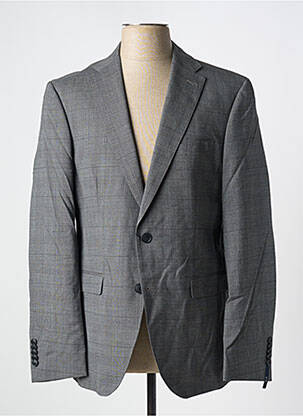 Blazer tissage chiné gris BARUTTI homme