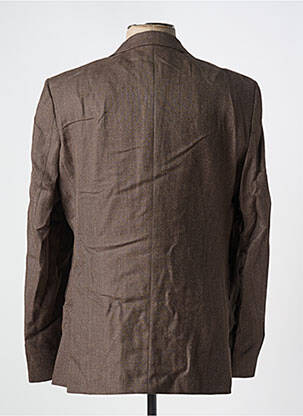 Blazer tissage chiné marron BARUTTI homme