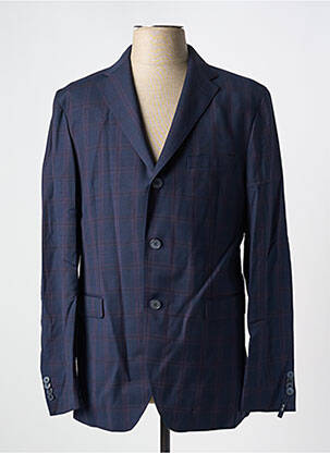 Blazer coupe cintrée bleu BARUTTI homme