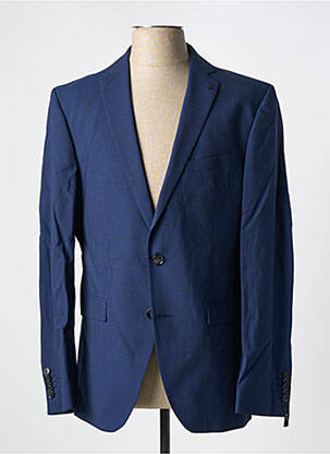 Blazer coupe cintrée bleu BARUTTI homme