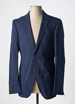 Blazer coupe cintrée bleu BARUTTI homme