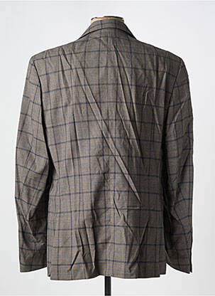 Blazer tissage chiné marron BARUTTI homme