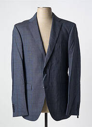 Blazer tissage chiné bleu BARUTTI homme