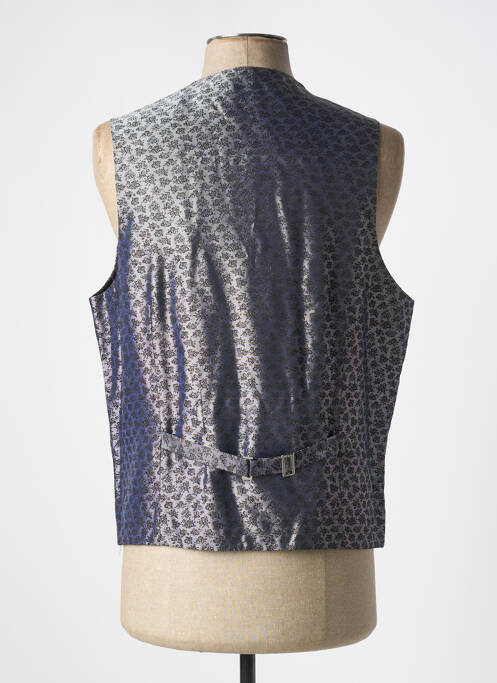 Gilet sans manche effet matière satinée gris BARUTTI homme