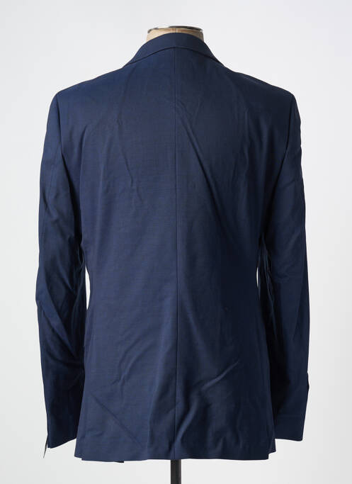 Blazer coupe cintrée bleu BARUTTI homme