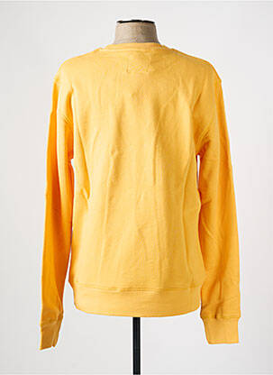 Pull col rond manches longues jaune IRON AND RESIN homme