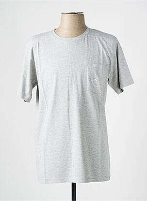 T-shirt coupe droite manches courtes gris IRON AND RESIN homme