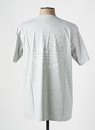 T-shirt coupe droite manches courtes gris IRON AND RESIN homme