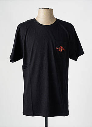 T-shirt coupe droite manches courtes noir IRON AND RESIN homme