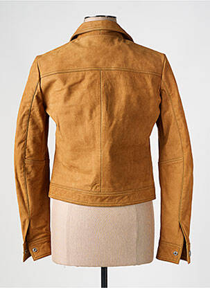 Veste casual finition intérieure doublée marron ROSE GARDEN femme