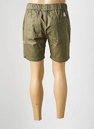 Short tissage popeline taille normale vert IRON AND RESIN homme
