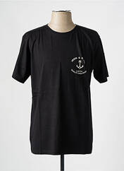 T-shirt noir IRON AND RESIN pour homme seconde vue