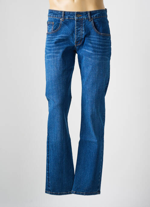 Jeans coupe droite bleu DAYTONA pour homme