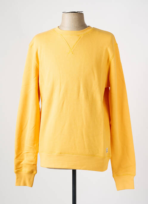 Pull jaune IRON AND RESIN pour homme